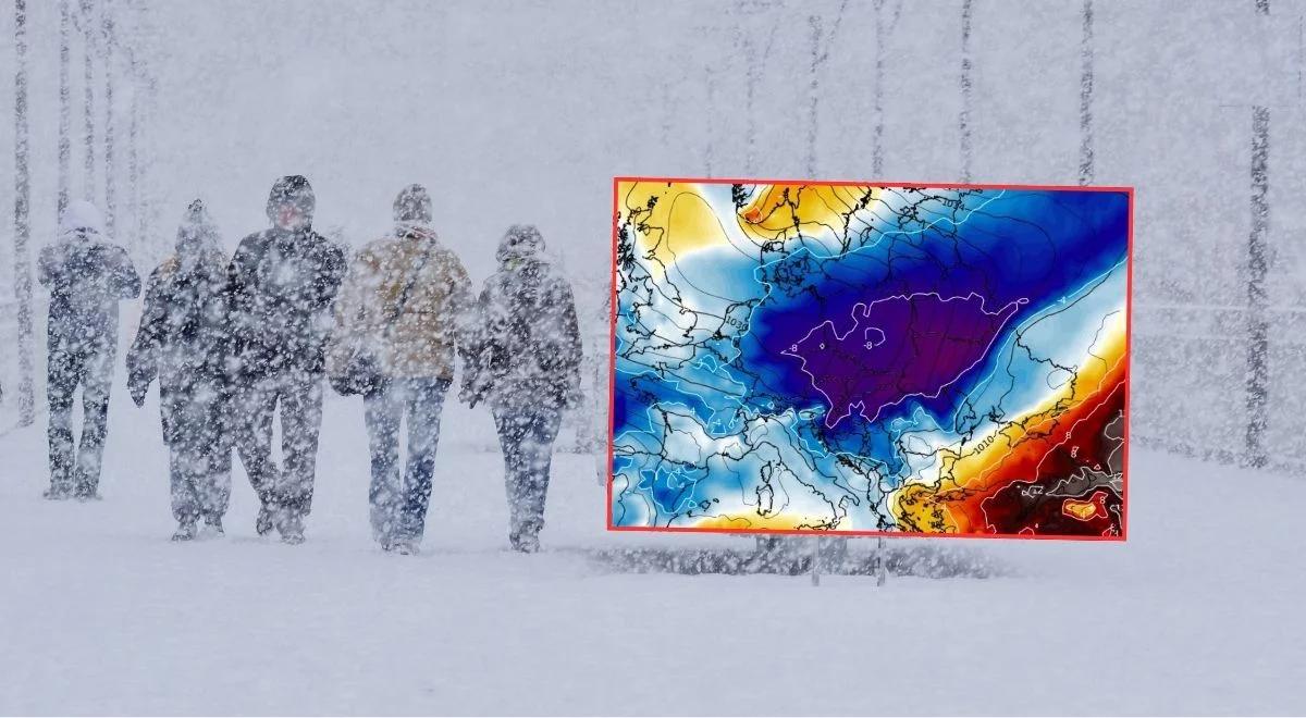 Czapa zimna nad Polską. Nawet -14 stopni, a do tego śnieg