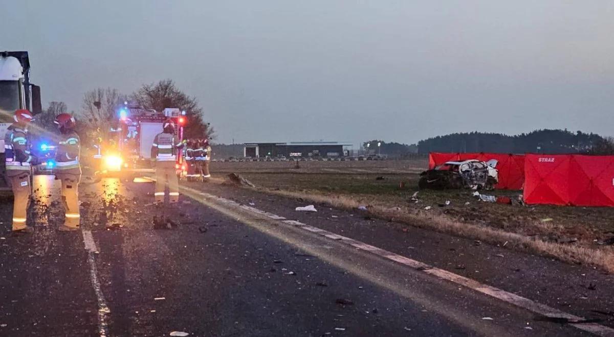 Tragiczny wypadek w Sieroniowicach. Nie żyją trzy osoby, w tym dziecko