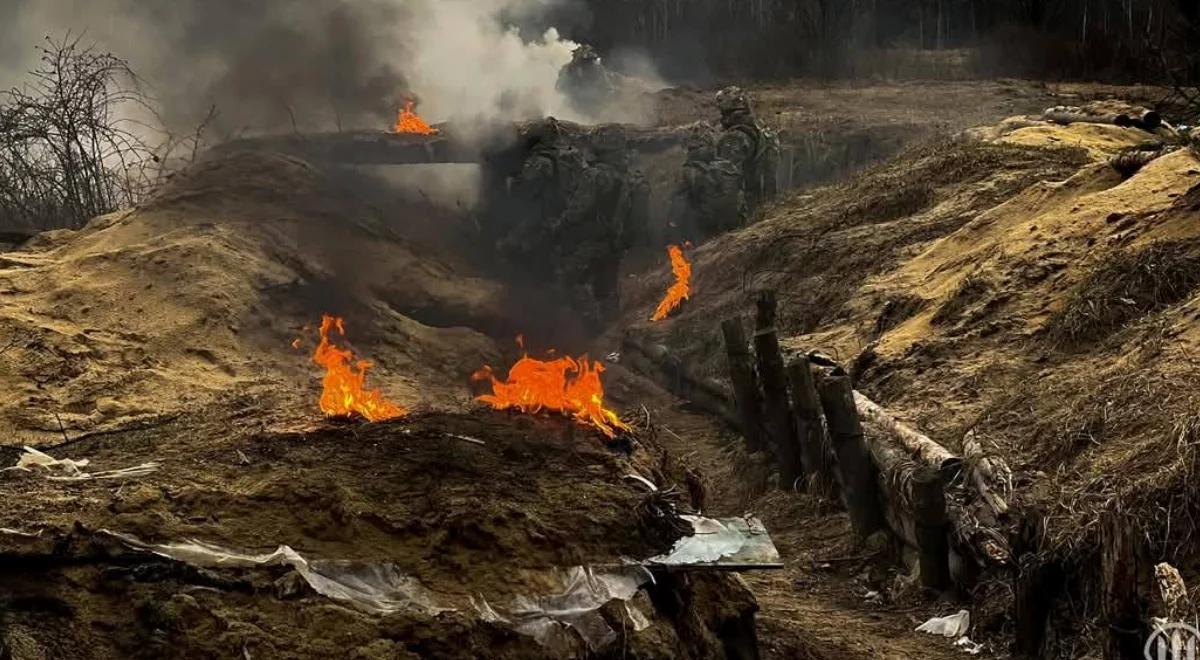 Zasłona dymna, wysadzanie kanału. Piekło walk pod Czasiw Jarem