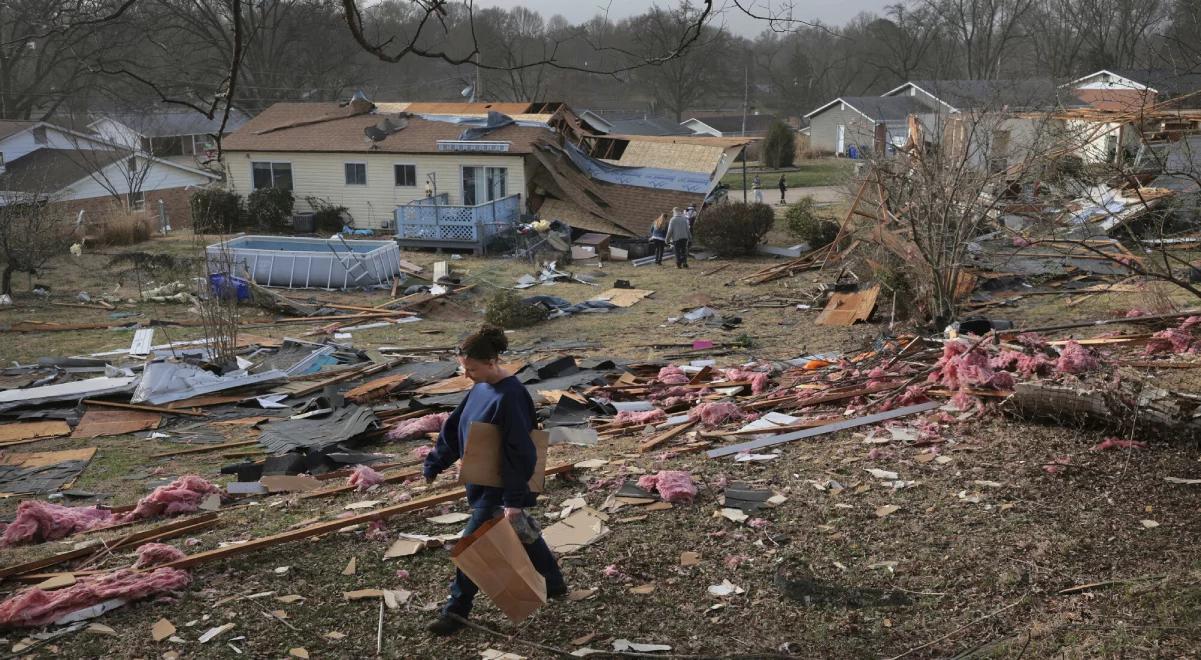 Wściekłe tornada pustoszą USA. Nie żyje kilkadziesiąt osób, żywioł zmiótł domy