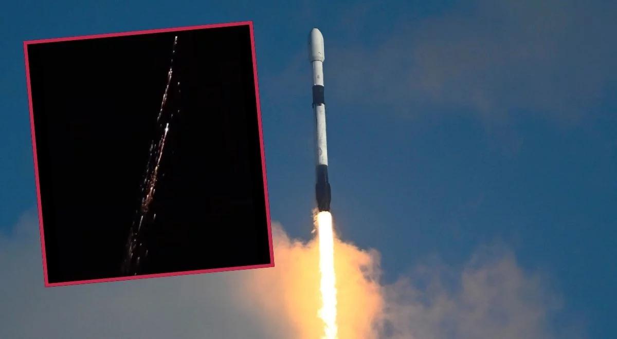 Falcon 9 spłonął nad Polską? Mieszkańcy piszą o serii wybuchów, RCB zabrało głos