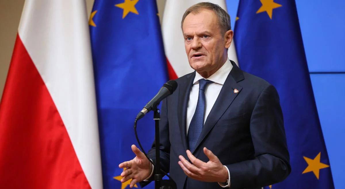 Tusk odpowiada Brukseli. "Nie będzie negocjacji"