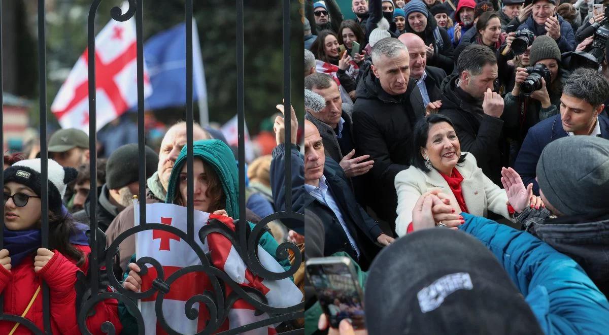 Gruzja ma nowego prezydenta. Kraj pogrąża się w protestach