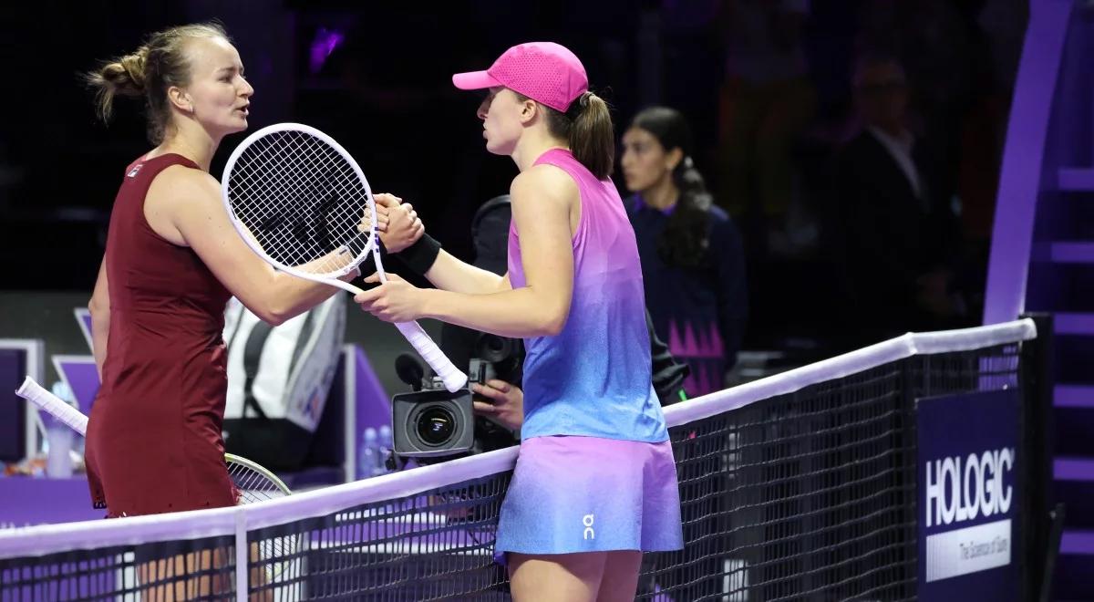 WTA Finals 2024. Pokonanie Świątek jest proste i... jednocześnie trudne. Krejcikova: niestety, taka jest Iga