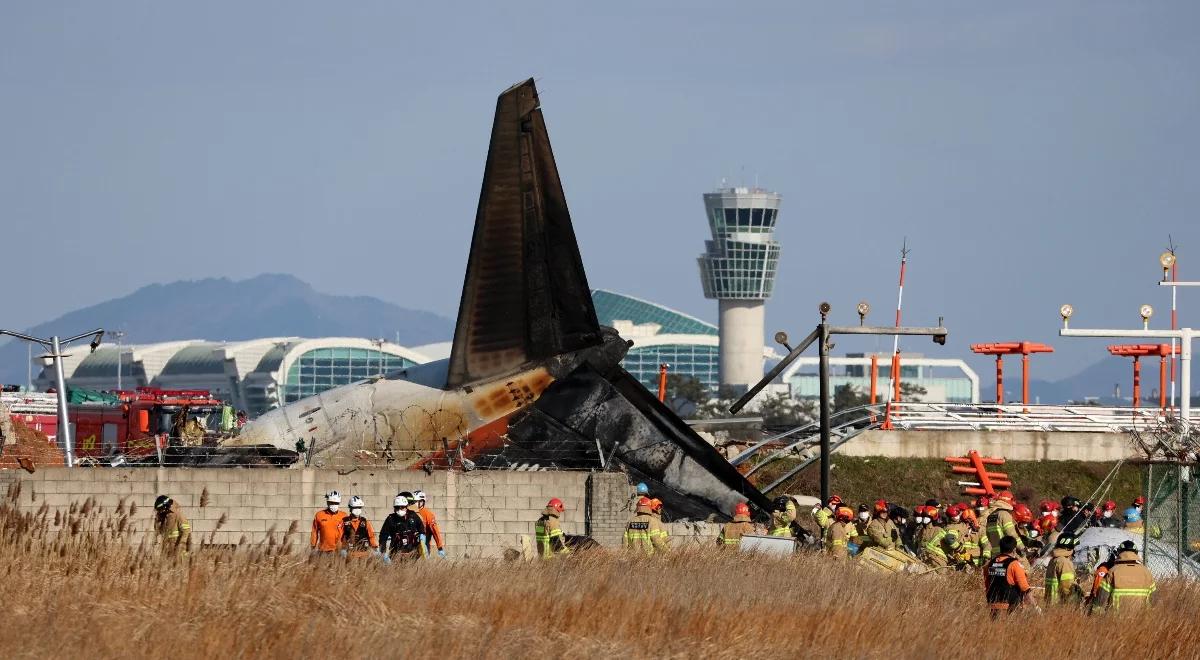 Boeing rozbił się przy lądowaniu w Korei Płd. Ponad 150 ofiar