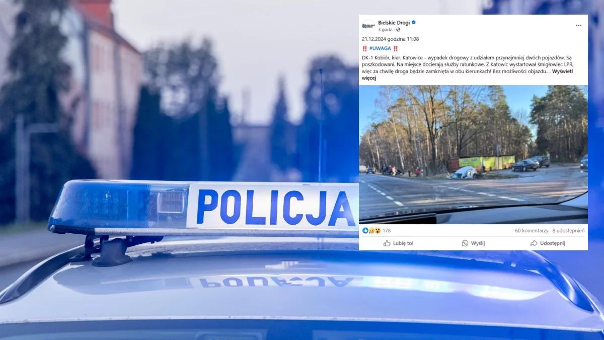 Wypchnięci przez furgonetkę na czołowe zderzenie. Tragedia na Śląsku