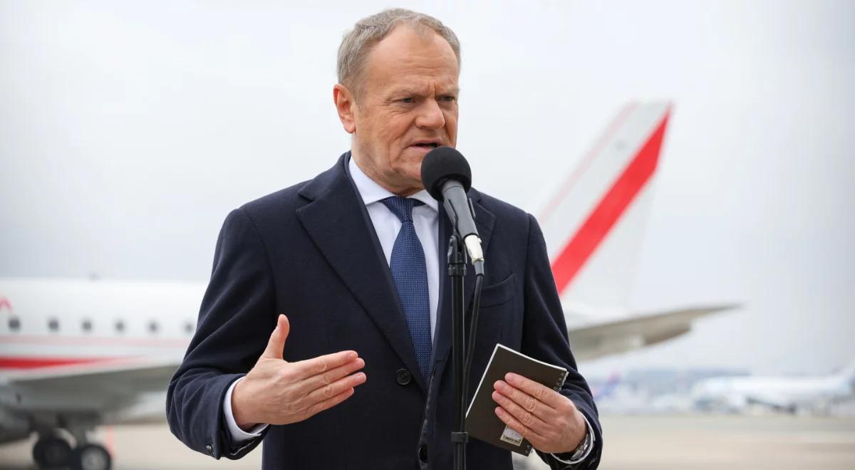 Tusk o słowach posła PiS. "Cienka granica między głupotą a zdradą"