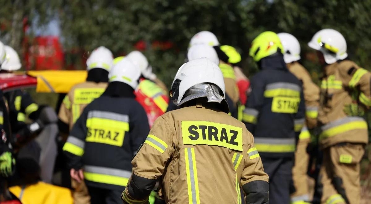 Pożar tartaku na Podkarpaciu. W akcji 11 zastępów straż pożarnej