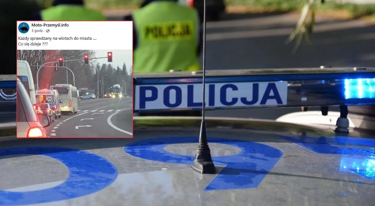 Strzelanina w Przemyślu. Policja blokuje wyjazdy z miasta