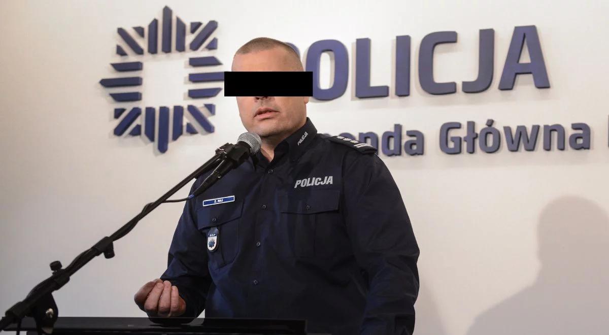 Sąd zdecydował. Areszt dla byłego komendanta głównego policji