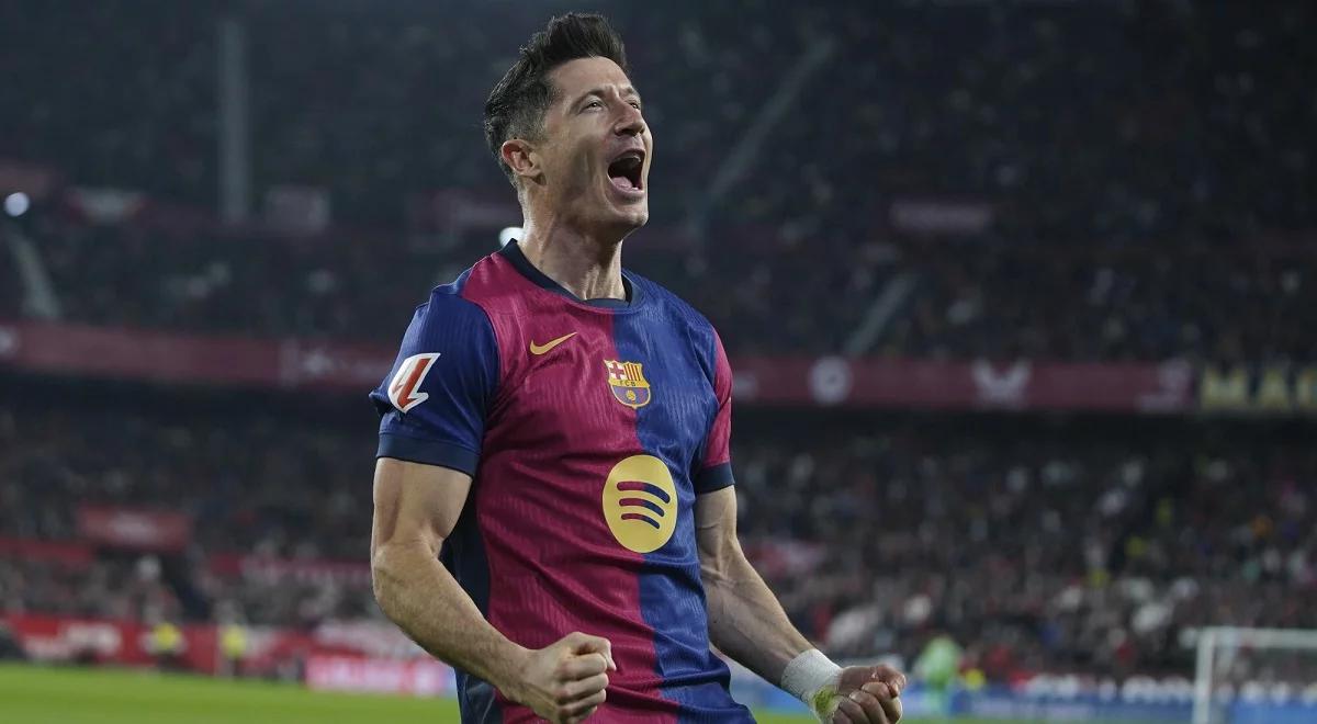 Lewandowski strzela, Barcelona wygrywa! "Blaugrana" nowym liderem La Liga