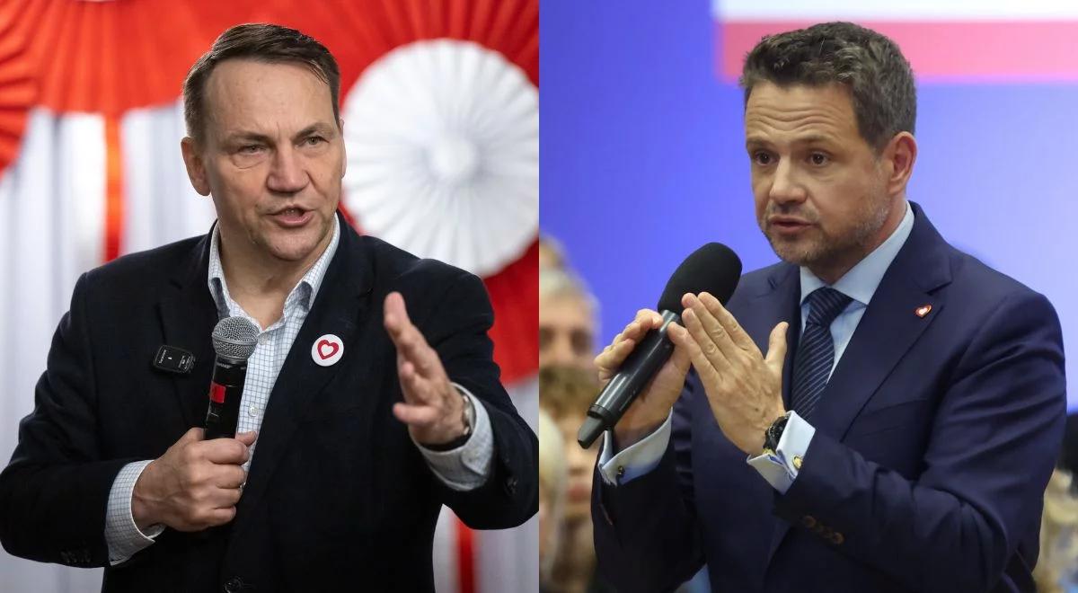 Trzaskowski wysyła list do przyjaciół, Sikorski przedstawia priorytety. Zacięta walka w KO