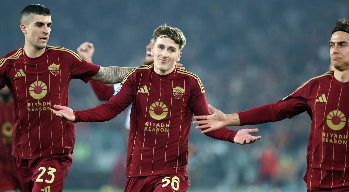 Serie A. Roma lepsza w derbach Rzymu. Nicola Zalewski tylko rezerwowym