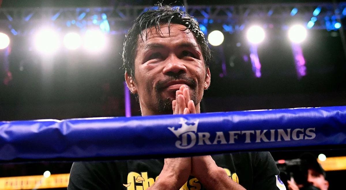 Manny Pacquiao wyróżniony. Filipiński mistrz dołączył do grona legend