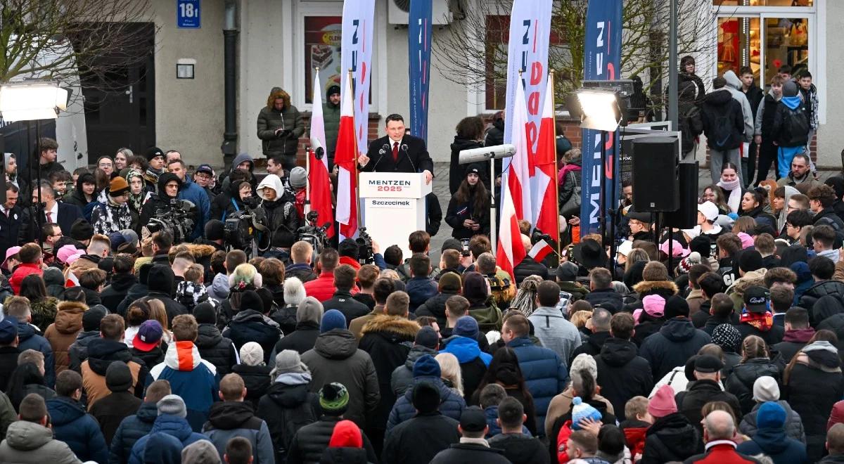 Na tym polega wyższość Mentzena. Publicystka o rosnącym poparciu kandydata Konfederacji