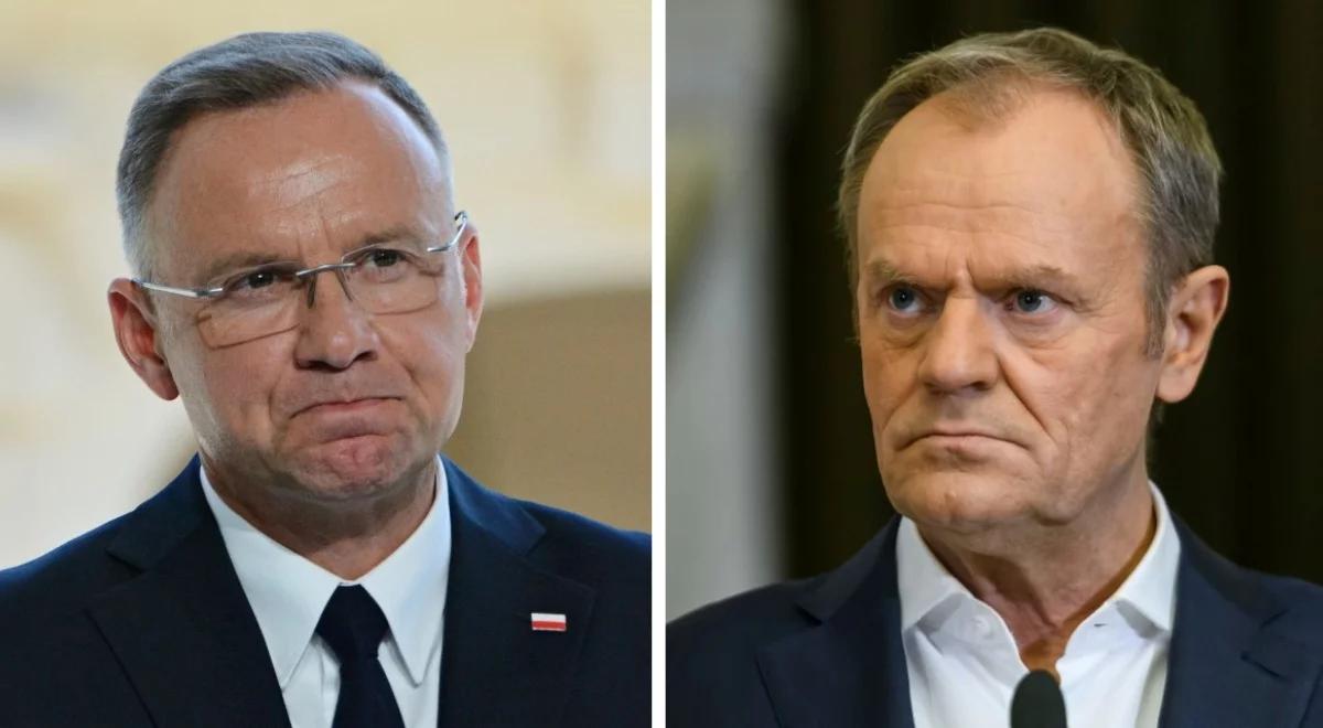 Tusk ostro odpowiada Dudzie. "Proszę się jakoś przyzwyczaić"