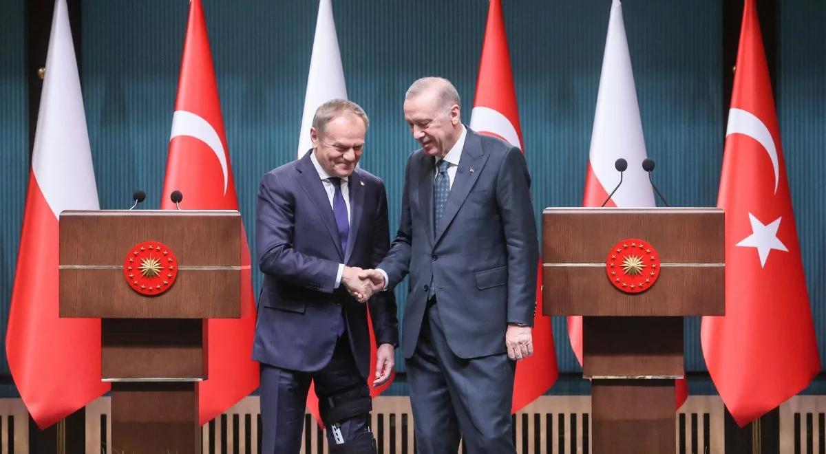 Tusk po spotkaniu z Erdoganem. "Historyczny przełom"