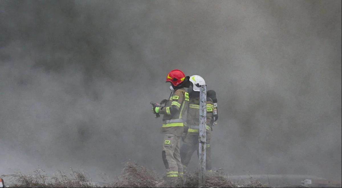 Pożar w ośrodku jądrowym na Mazowszu. Komunikat służb