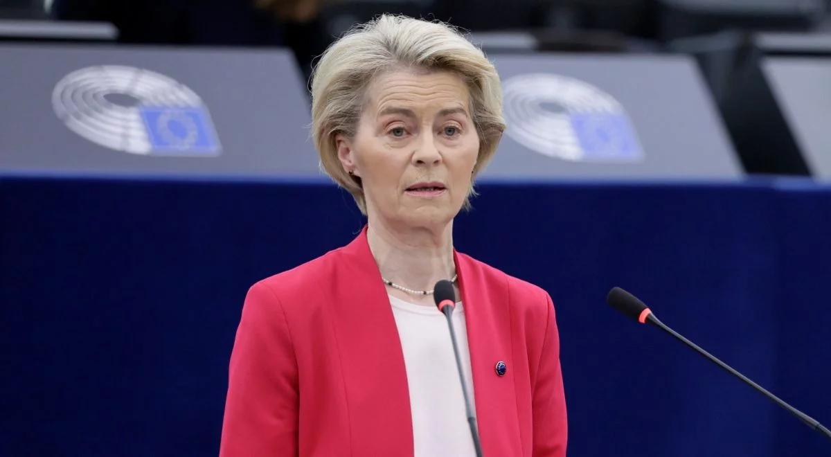 "UE musi działać". Ursula von der Leyen o cłach na towary z USA