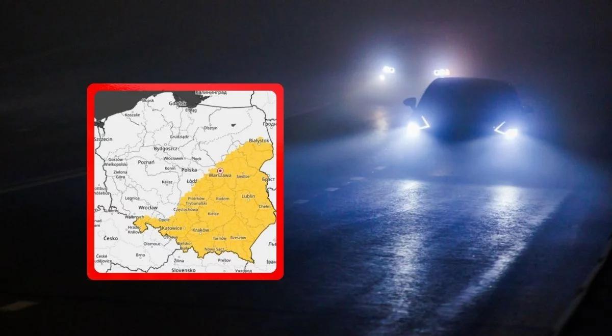 Kierowcy, noga z gazu! Nocą na drogach może być ślisko. Obowiązują alerty IMGW