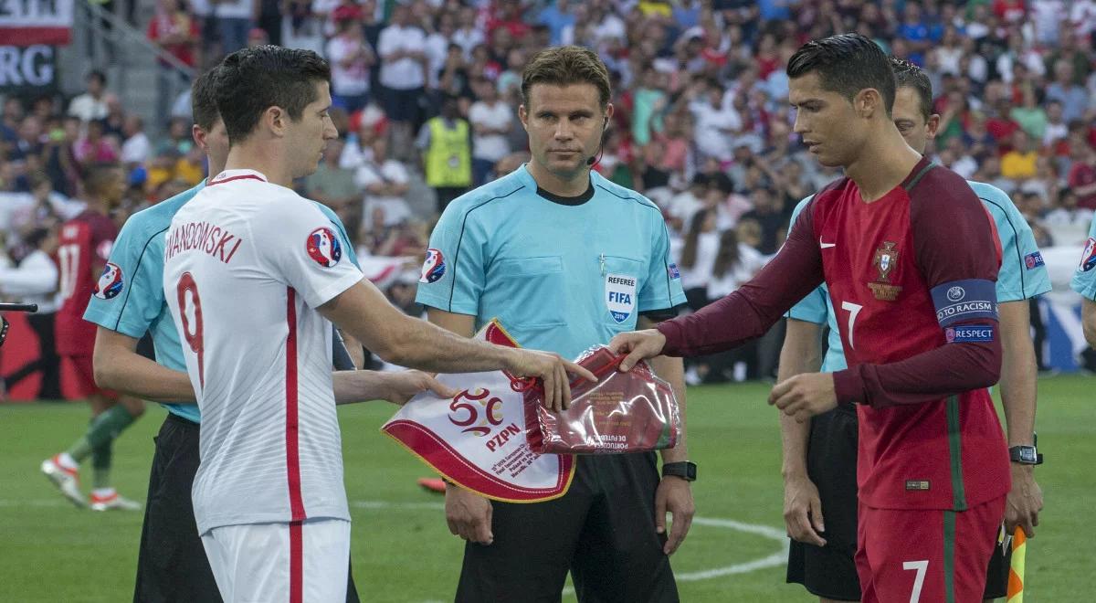 Liga Narodów. Polska - Portugalia. Robert Lewandowski docenia Cristiano Ronaldo. "Cały czas mu się chce"