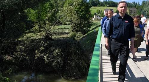 Prezydent Andrzej Duda odwiedz...